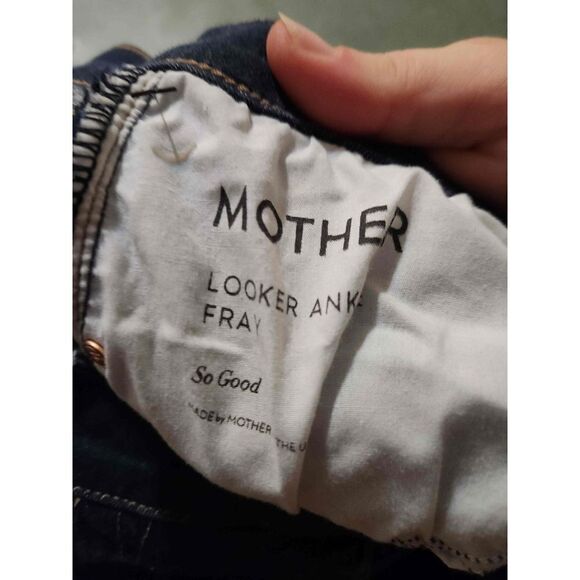 MOTHER The Looker Ankle Fray/ So Good Jeans size 31 - Picture 3 of 6